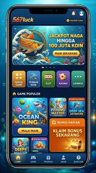 Proses pengunduhan aplikasi di 567luck yang cepat dan efisien.